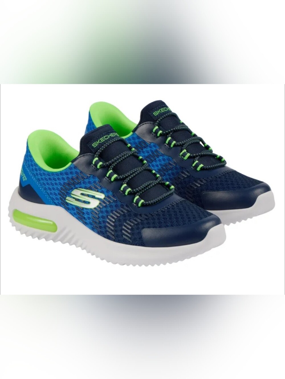 New! Skechers Kids' Boys Girls Hands Free Swift Fit Sneaker Shoes Size 4 NWT Nib